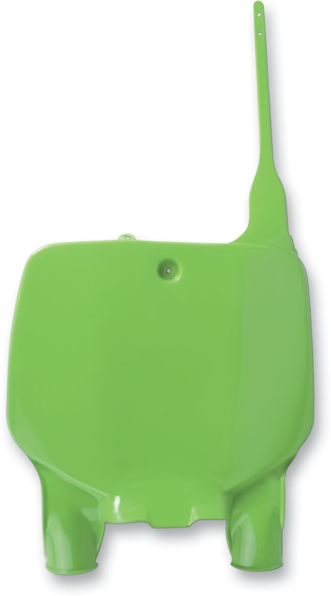 Replacement Front Number Plate Green For Kawasaki KX 125 K
