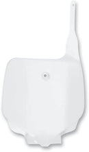 Replacement Front Number Plate White For Kawasaki KX 85 17/14