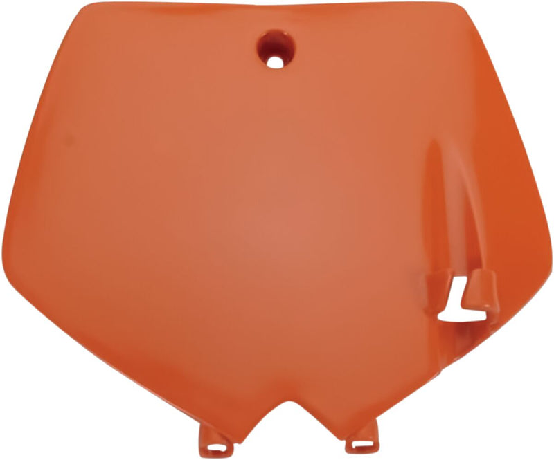 Replacement Front Number Plate Orange For KTM SX 65