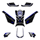 3D Motorcycle Stickers - Full Kit For Yamaha Tracer 9 2021>2024