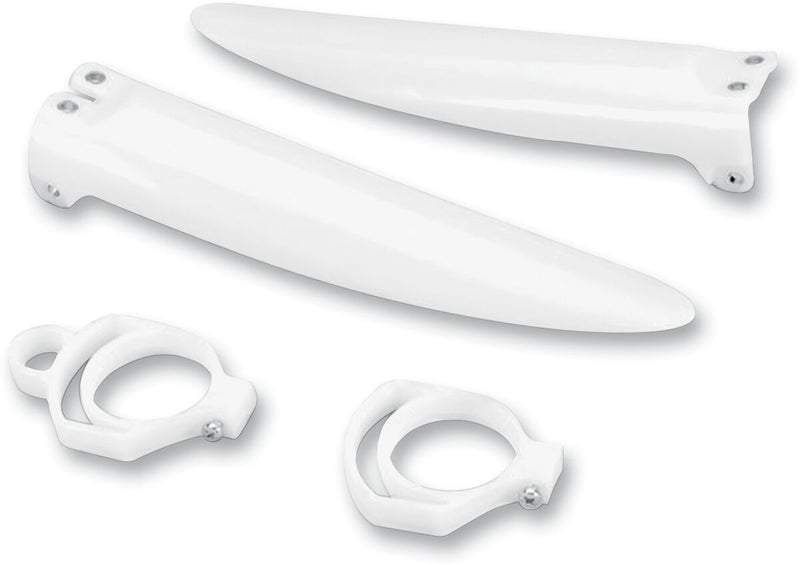 Kawasaki Fork Tube Protectors White For Kawasaki KX 85 17/14