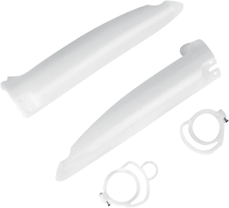 Kawasaki Fork Tube Protectors White For Kawasaki KX 125 K 94-95