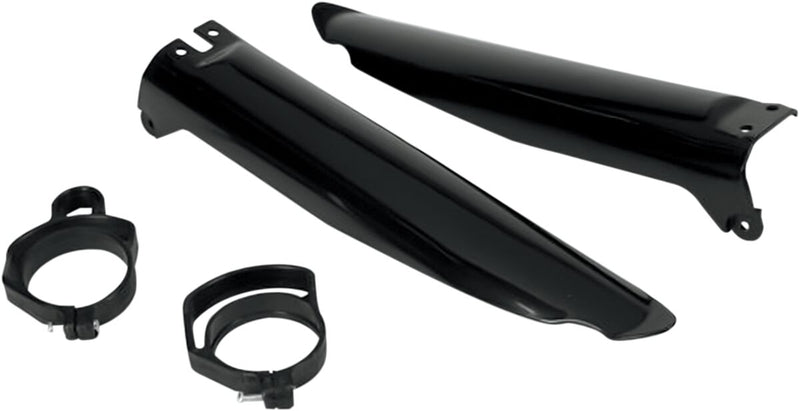 Kawasaki Fork Tube Protectors Black For Kawasaki KX 125 K