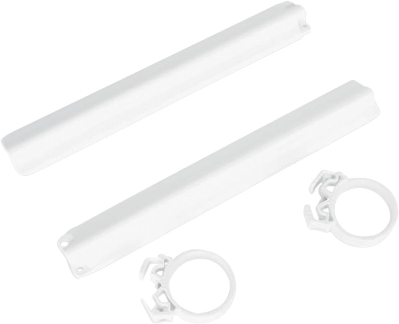 Suzuki Fork Tube Protectors White For Suzuki RM 125/250