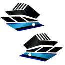 3D Motorcycle Stickers - Tank Sides For Yamaha YZF-R1 2020>2024
