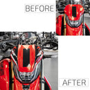3D Motorcycle Stickers - Windshield For Ducati Hypermotard 698 Mono 2024>2025