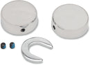 Swingarm Pivot Bolt Covers Chrome | Vendor No 16-0206