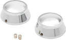 Swingarm Pivot Bolt Covers Chrome | Vendor No C16-0225