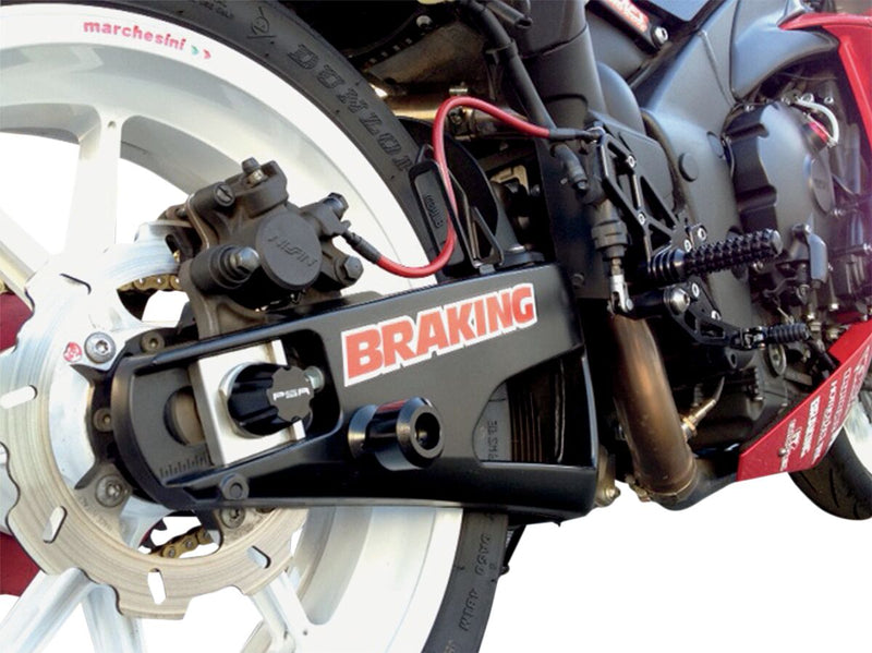 Swingarm Sliders Black For Aprilia RS 250 1995-2002