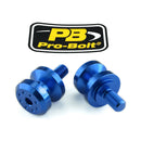 Spools Blue For Kawasaki ER-6F 650 2012-2016 - M10 X 1.25
