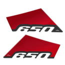 3D Motorcycle Stickers - Tank Sides For Suzuki V-Strom 650 2022-2023
