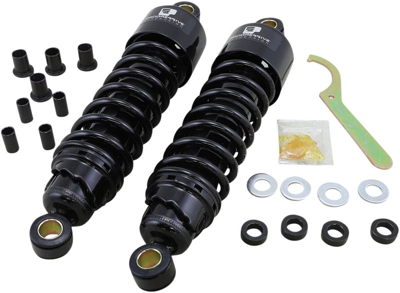 412 Series Shocks Black For Harley Davidson FLTRXST 1923 ABS 2022-2023 - 11.50 Inch