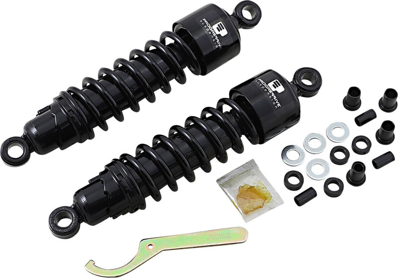 412 Series Shocks Black For Harley Davidson FLTRXST 1923 ABS 2022-2023 - 12 Inch