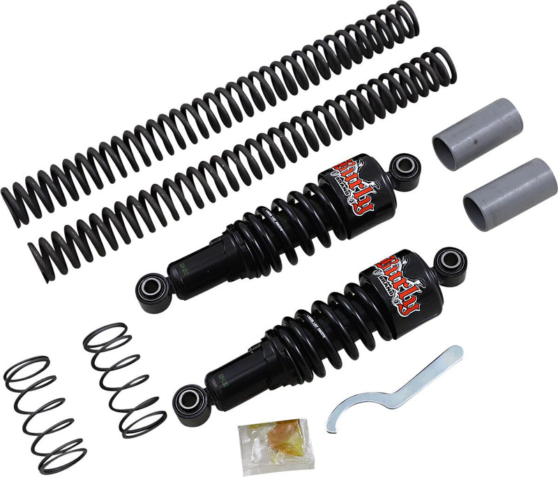 Lowering Kit Slammer Complete Black For Harley Davidson FXD 1584 2008-2010