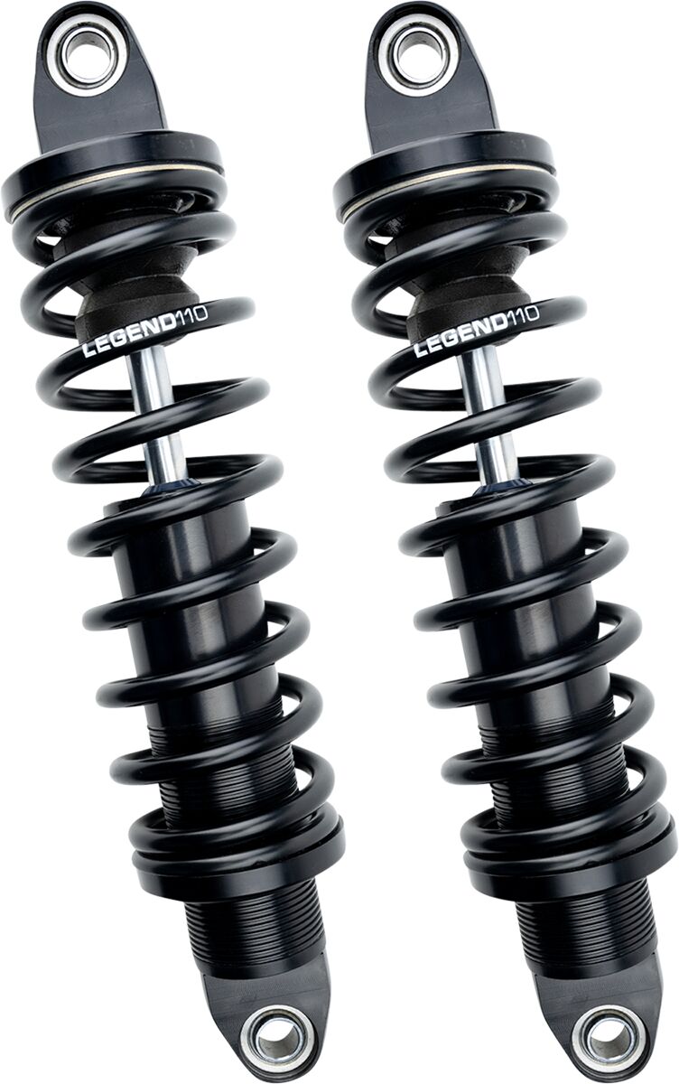 REVO Dyna Coil Suspension For Dyna Models Anodized / Black For Harley Davidson FLD 1690 2012-2013 - 305.00 MM