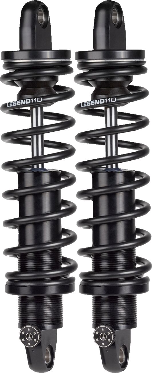 REVO-A Adjustable FL Coil Suspension Anodized / Black For Harley Davidson FLH 1868 ABS 2021 - 330.00 MM