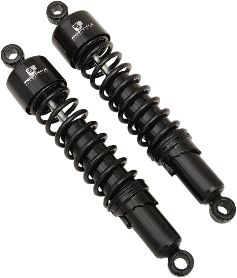 412 Series Cruiser Shocks Black For Triumph Thruxton 865 EFI 2008-2015 - 14.25 Inch