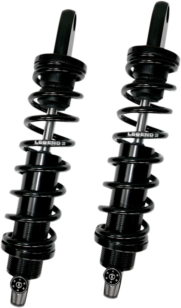 REVO-A Adjustable XL Coil Suspension Anodized / Black For Harley Davidson XL 1200 C 2002-20 - 356.00 MM