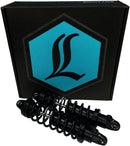 REVO-A Adjustable XL Coil Suspension Anodized / Black For Harley Davidson XL 1200 C 2002-2020 - 330.00 MM