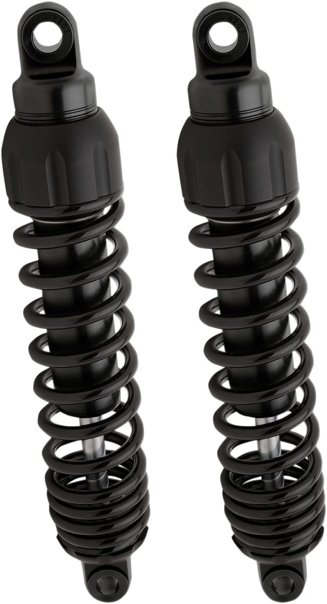 444 Series Shocks Black For Harley Davidson FLHTCUTG 1690 2014-2016 - 13.50 Inch
