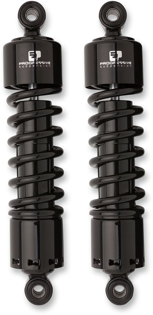 412 Series Cruiser Shocks Black For Triumph Scrambler 865 2006-2016 - 14.25 Inch