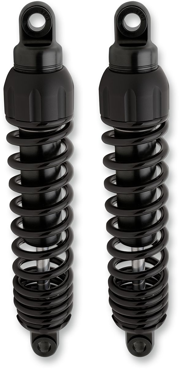 444 Series Shocks Black For Harley Davidson FLHR 1340 1994-1998 - 13.50 Inch