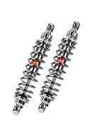 WME Series Rear Shocks Chrome For Harley Davidson VRSCA 1130 2002-2005