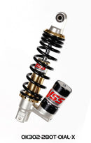 Scooter Emulsion Gas Shock Black / Gold / Silver For CPI ARAGON 50 2007-2011