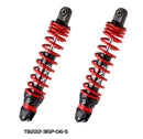 Gas DTG Series Scooter Shock Absorbers Black / Red For Honda PCX 125 2010-2016 - 22.00 MM