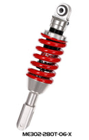 Emulsion Gas Shock Black / Red / Silver For Aprilia AF1 125 1988-1992 - 30.00 MM