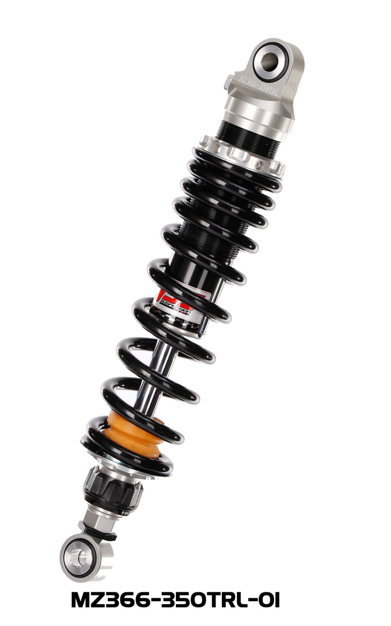 Emulsion Mono Gas Shock Adjustable Length Black / Silver For BMW K 100 1983-1990 - 36.00 MM