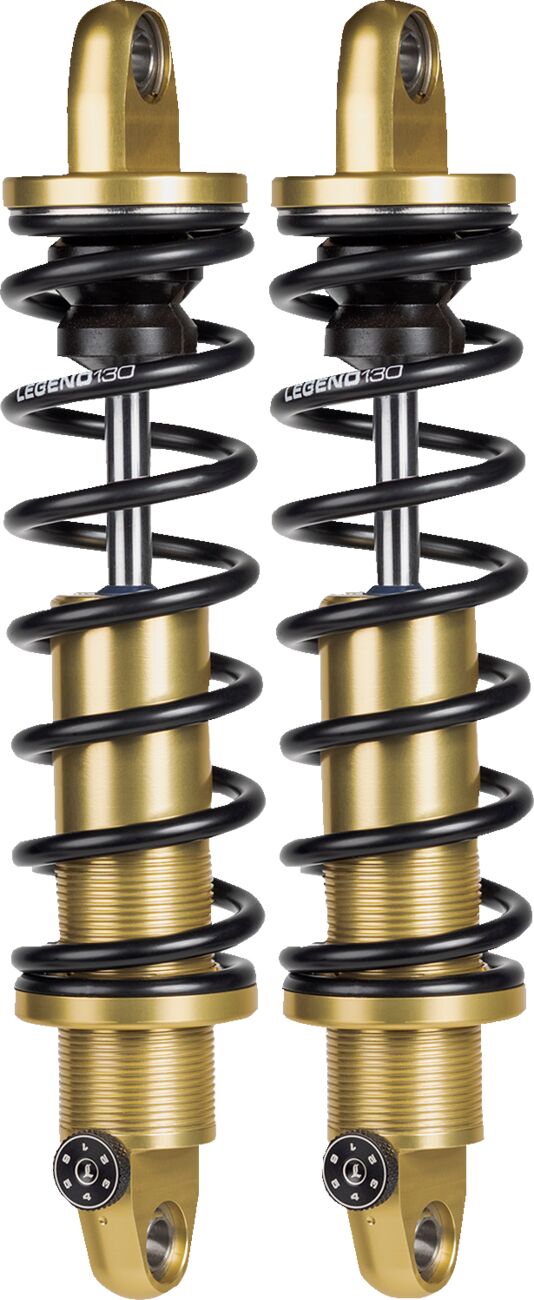 REVO-A Adjustable FL Coil Suspension Anodized / Gold For Harley Davidson FLH 1868 ABS 2021 - 330.00 MM