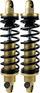 REVO-A Coil Suspension For Dyna Models Anodized / Gold For Harley Davidson FLD 1690 2012-13 - 356.00 MM