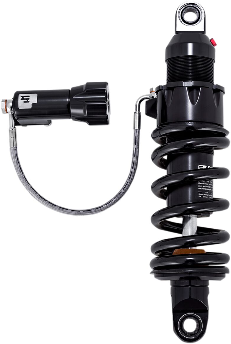 465 Series Shock With Remote Adjustable Preload Anodized Black For Harley Davidson FXST 1750 ABS 2021-2023 - 12.60 Inch