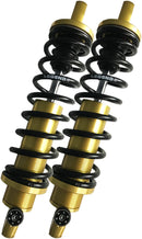 REVO-A Adjustable FL Coil Suspension Anodized / Gold For Harley Davidson FLHR 1450 1999-2006 - 330.00 MM