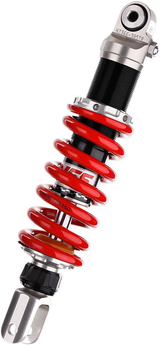 Emulsion Mono Gas Shock Black / Red / Silver For Suzuki DR 650 R 1990-1995 - 45.00 MM