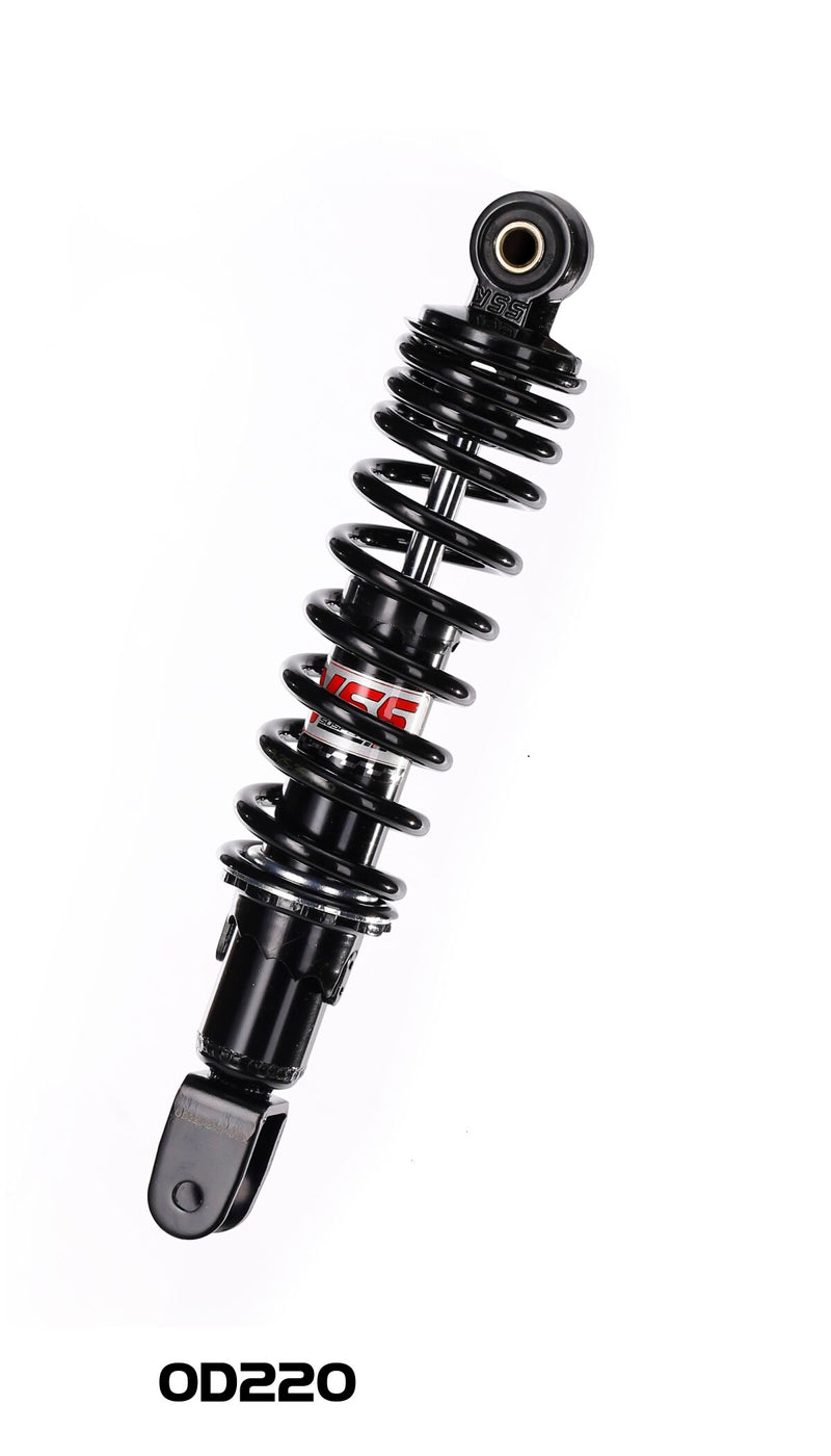 High Performance Series Scooter Shock Absorber Black For Malaguti F15 50 AC DD 2004-08 - 22.00 MM
