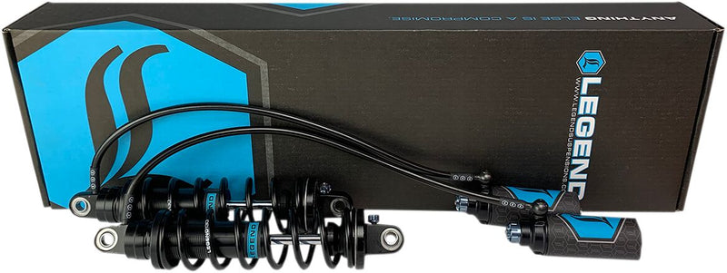 REVO ARC Remote Reservoir FL Coil Suspension Black For Harley Davidson FLH 1868 ABS 2021 - 330.20 MM