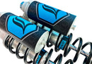 REVO ARC Piggyback Coil Suspension for FXD Models Clear For Harley Davidson FLD 1690 2012-13 - 330.20 MM