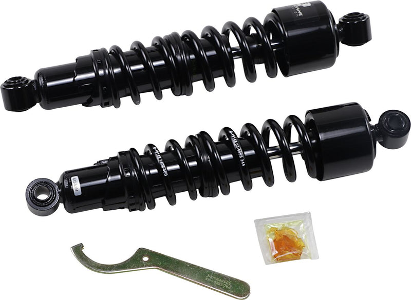 412 Series Shocks Black For Harley Davidson FXD 1340 1996-1998 - 13 Inch