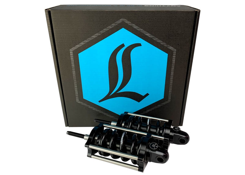 REVO-A Adjustable Softail Coil Suspension Anodized / Black For Harley Davidson FLS 1690 2012-17 - 311.15 MM