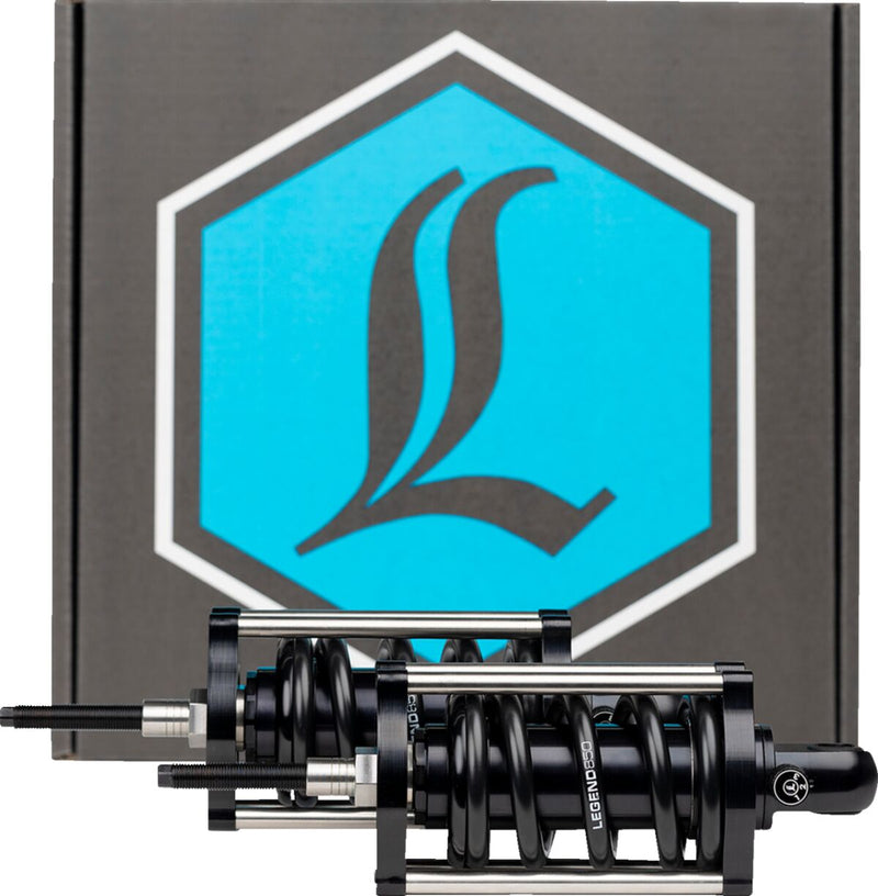 REVO-A Adjustable Softail Coil Suspension Anodized / Black For Harley Davidson FLS 1690 2012-2017 - 311.15 MM