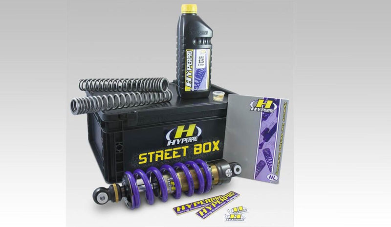 Streetbox Black / Gold / Purple For Yamaha MT-09