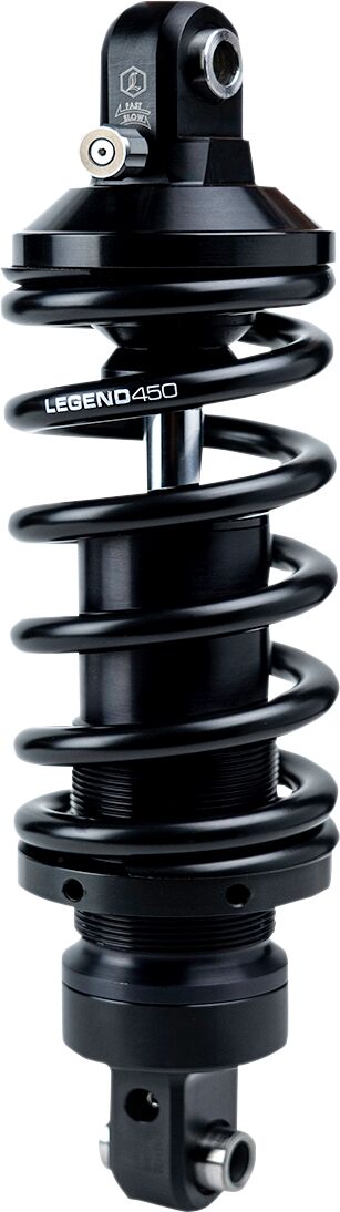 REVO-A Adjustable M-Eight Softail Coil Suspension Anodized / Black For Harley Davidson FLDE 1750 ABS 2018-20 - 330.20 MM