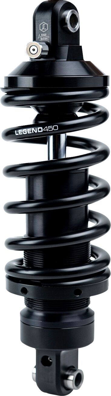 REVO-A Adjustable M-Eight Softail Coil Suspension Anodized / Black For Harley Davidson FLDE 1750 ABS 2018-20 - 318.00 MM