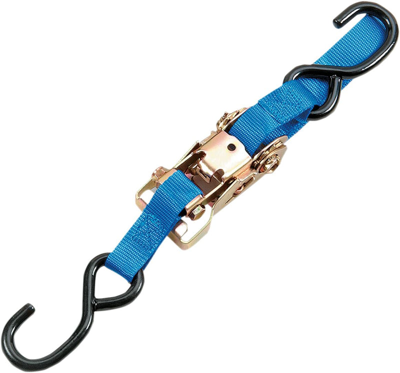 1" Heavy-Duty Ratcheting Tie-Down Blue