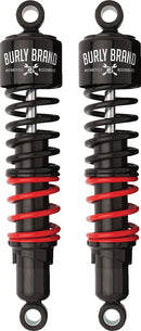 Stiletto Shocks Black / Red For Harley Davidson FLH 1868 ABS 2021