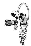 Shock Absorber TTX Flow For Kawasaki ZX-6 R 636 2013-2019 - 341.50 MM