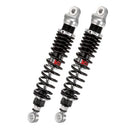 Rear Shock Black / Silver For Triumph BONNEVILLE 865 T100 2008-2015 - 360 MM