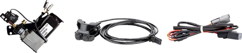 Air Dyna Air Suspension Anodized For Harley Davidson FLD 1690 2012-2013 - 330.00 MM